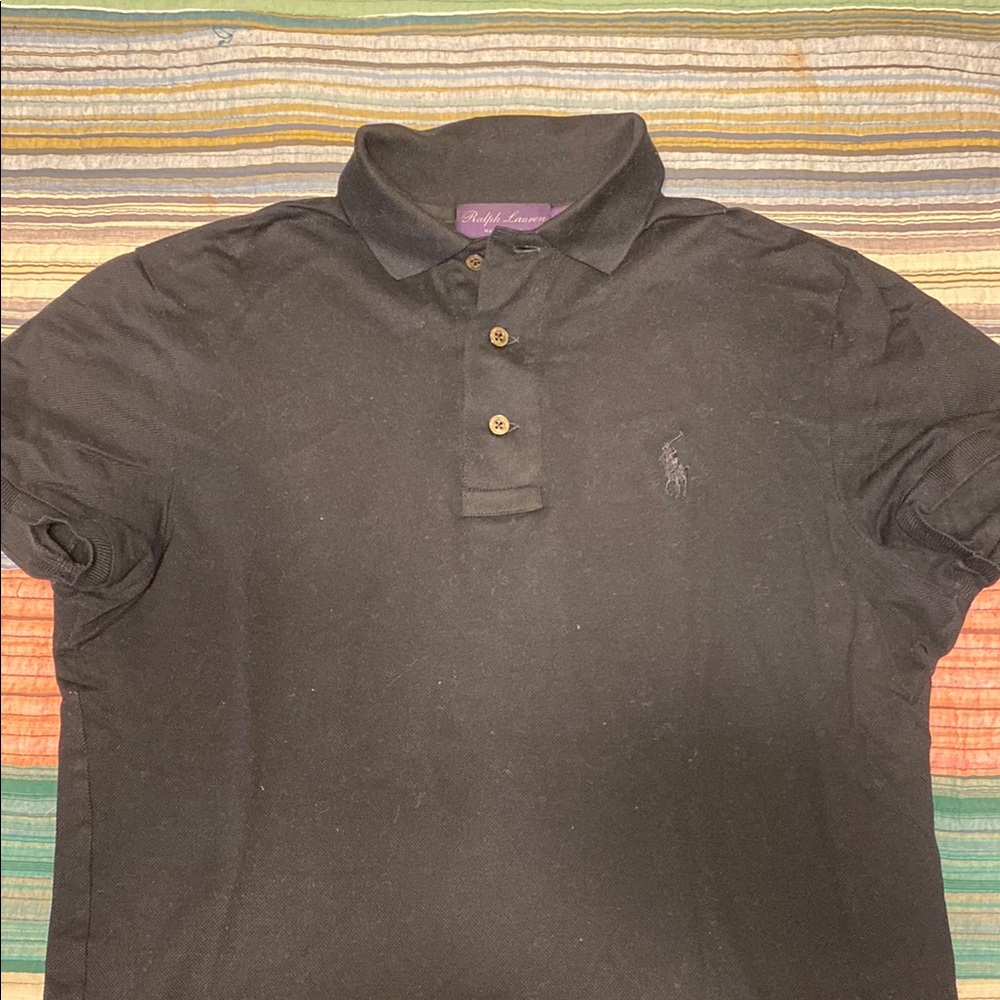 Ralph Lauren Black Polo Shirt